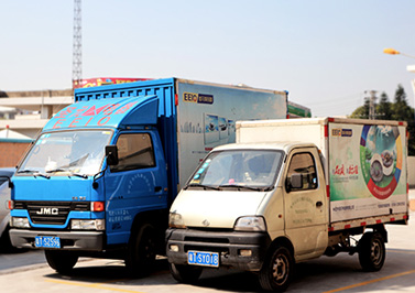   圣元電器物流運(yùn)輸系統(tǒng)，訂購您更放心